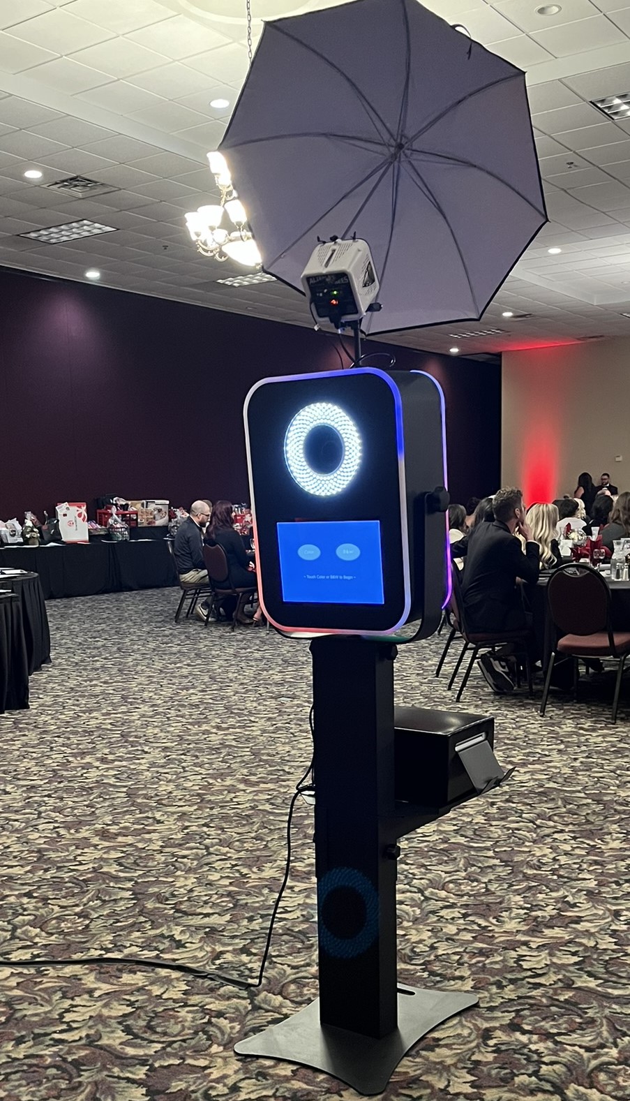 Open Air Style Photo Booth - Another Angle